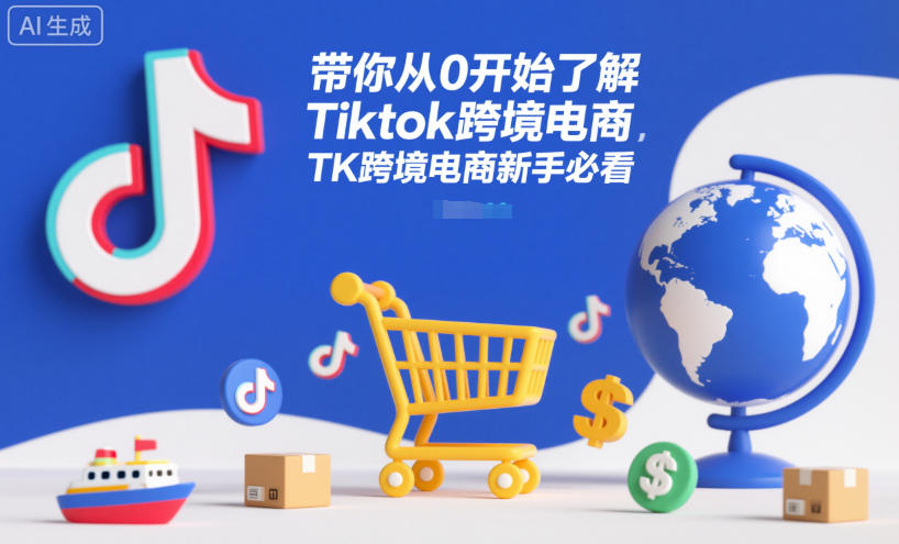 带你从0开始了解Tiktok跨境电商，TK跨境电商新手必看-阿牛笔记