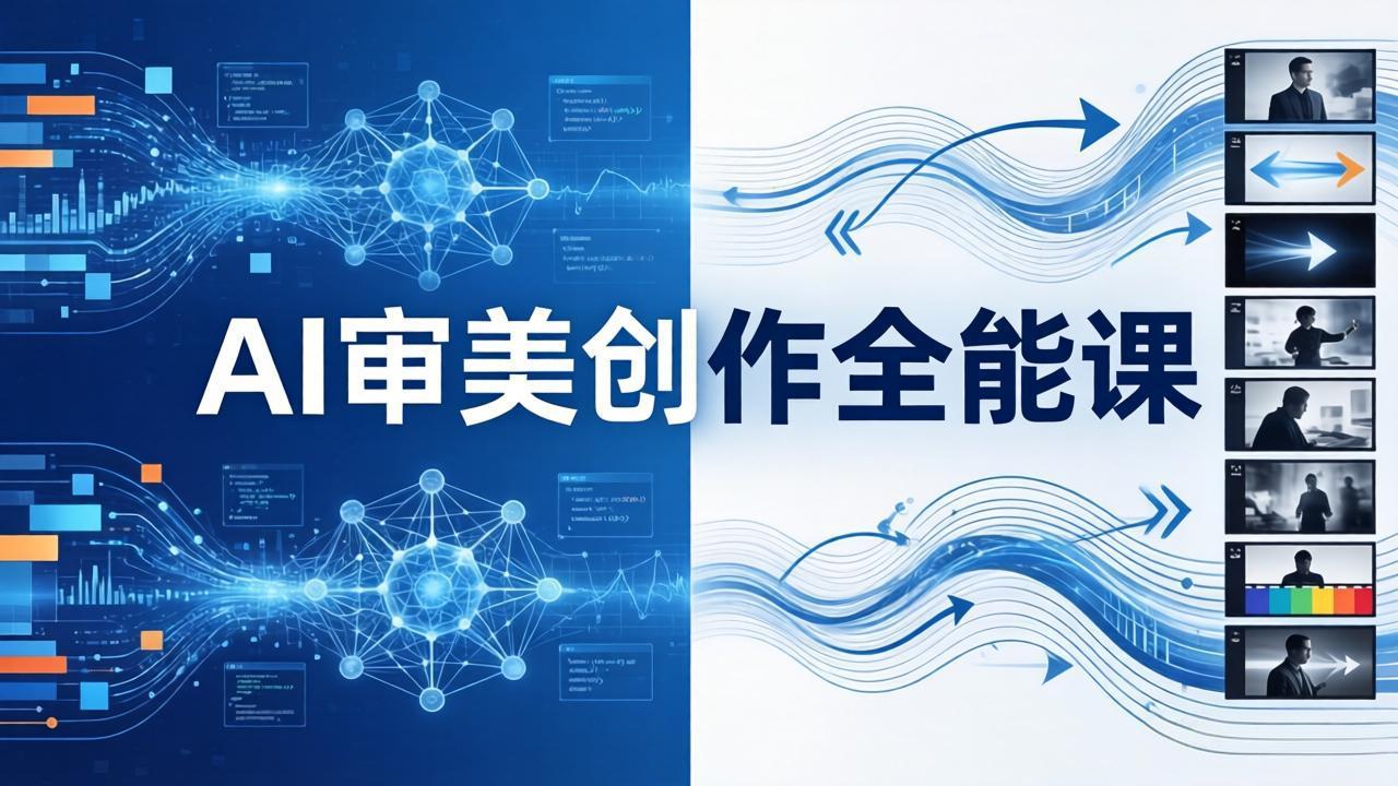 AI审美创作全能课-更新0706：MJ+Seedance+模型训练+影视分镜+编剧，一站式掌握AI艺术创作-阿牛笔记