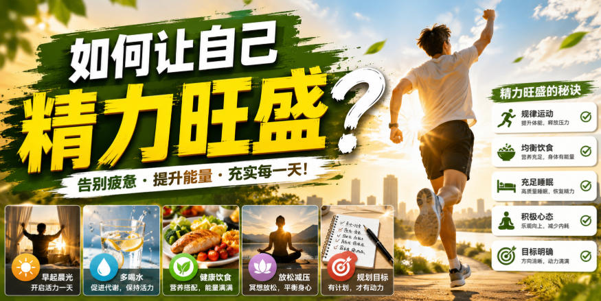 付费文章:如何让自己精力旺盛?-阿牛笔记