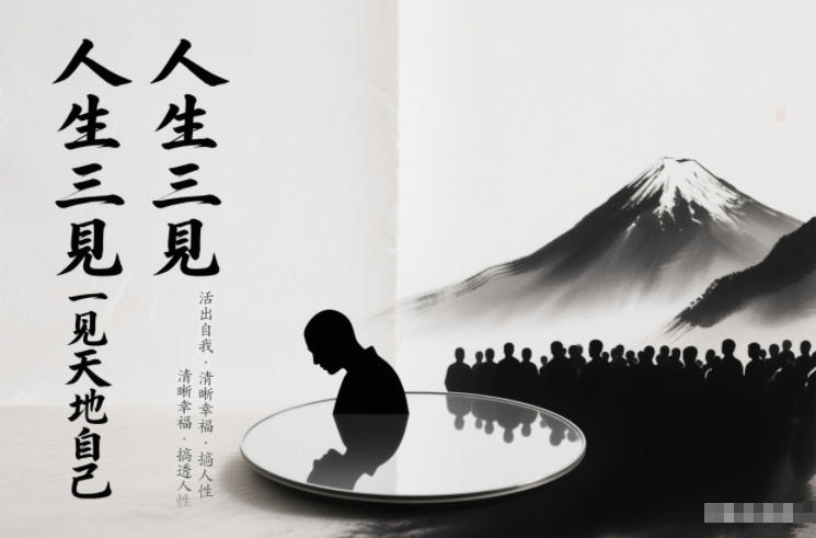 人生三见一见天地见众生见自己，活出自我拥有清晰幸福人生，搞透人性-阿牛笔记
