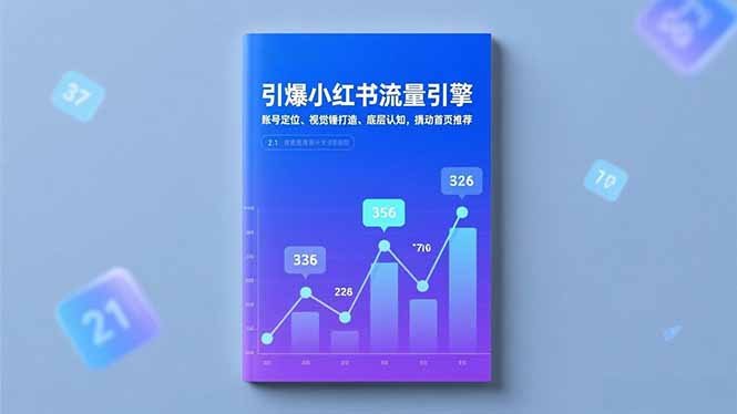 引爆小红书流量引擎，账号定位、视觉锤打造、底层认知，撬动首页推荐-阿牛笔记