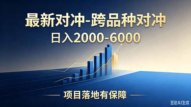 跨品种对冲震撼首发！日收益2000-6000+，项目绿色长久，安全稳健，合规靠谱，可批量放大-阿牛笔记