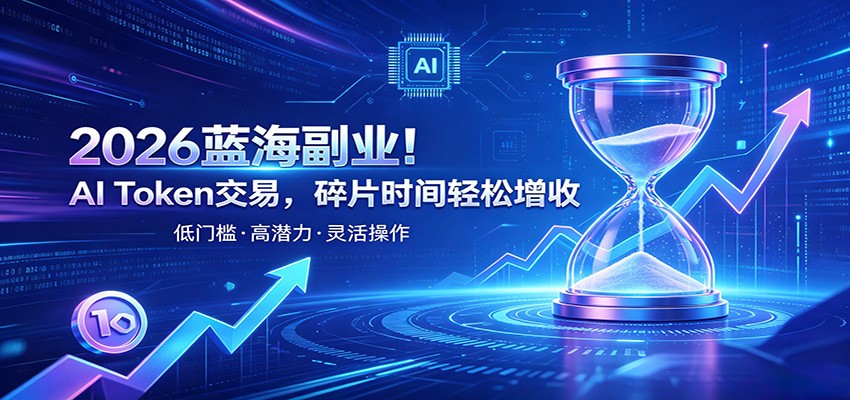 AI Token算力赛道!普通人可入局的数字副业,零门槛快速起步-阿牛笔记