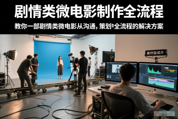 剧情类微电影制作全流程，教你一部剧情类微电影从沟通，策划到拍摄制作全流程的解决方案-阿牛笔记