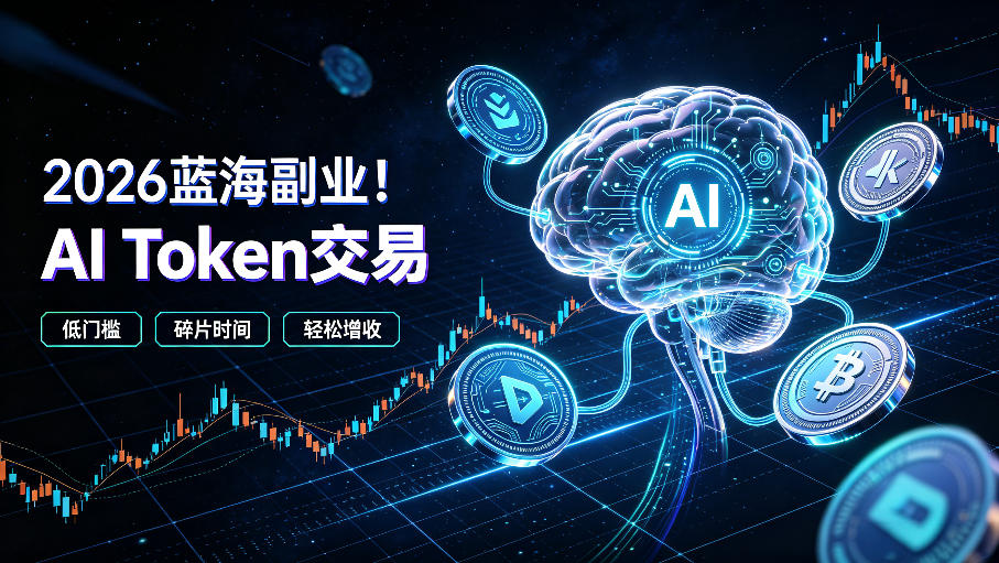2026全新风口副业|AI智能Token交易,空闲时间轻松 賺 收益,无需全天盯盘【揭秘】-阿牛笔记