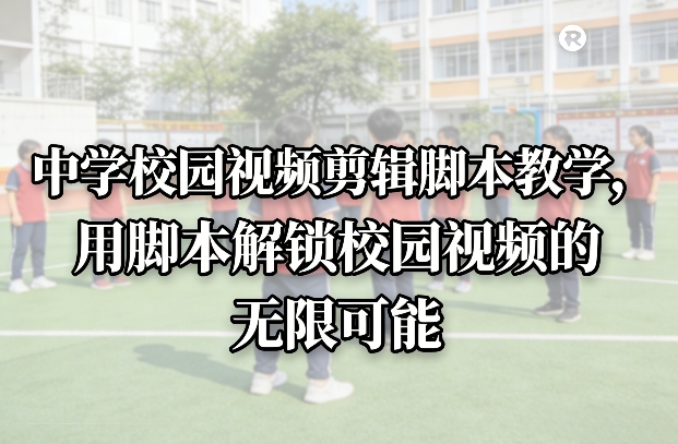 中学校园视频剪辑脚本教学，用脚本解锁校园视频的无限可能-阿牛笔记