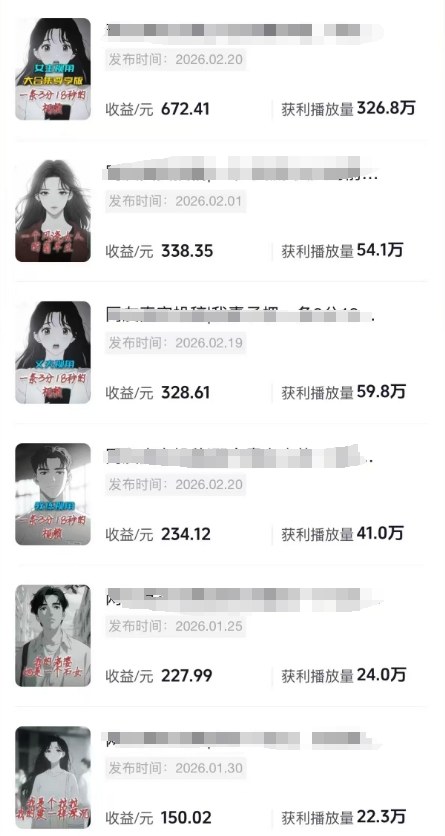 抖音某博主的AI情感故事第一人称解说视频教学，条条爆款，撸创作伙伴计划收益-阿牛笔记