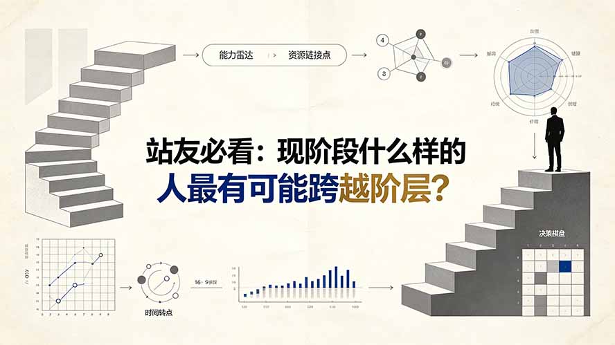 付费文章:站友必看:现阶段什么样的人最有可能跨越阶层?-阿牛笔记