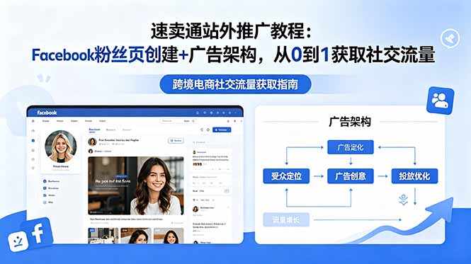 速卖通站外推广教程:Facebook粉丝页创建+广告架构,从0到1获取社交流量-阿牛笔记