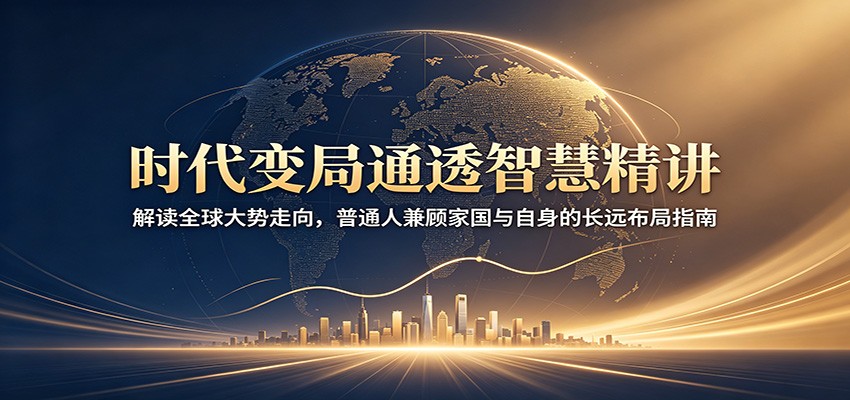 时代变局通透智慧精讲:解读全球大势走向,普通人兼顾家国与自身的长远布局指南-阿牛笔记