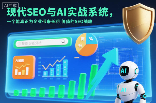 现代SEO与AI实战系统，一个能真正为企业带来长期价值的SEO战略(英语+中文字幕)-阿牛笔记