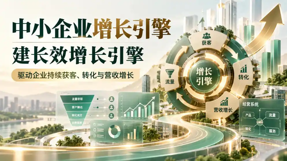 中小企业增长引擎，建长效增长引擎，驱动企业持续获客、转化与营收增长-阿牛笔记
