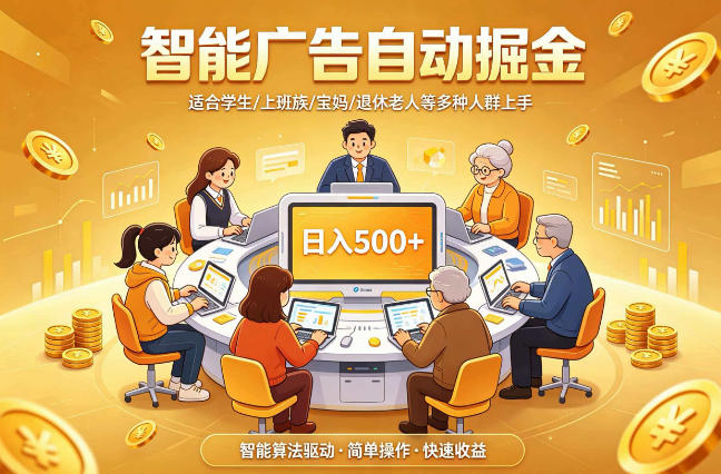 2026年最好做的项目：自动掘金项目，小白轻易上手，单日轻松收入500+【揭秘】-阿牛笔记