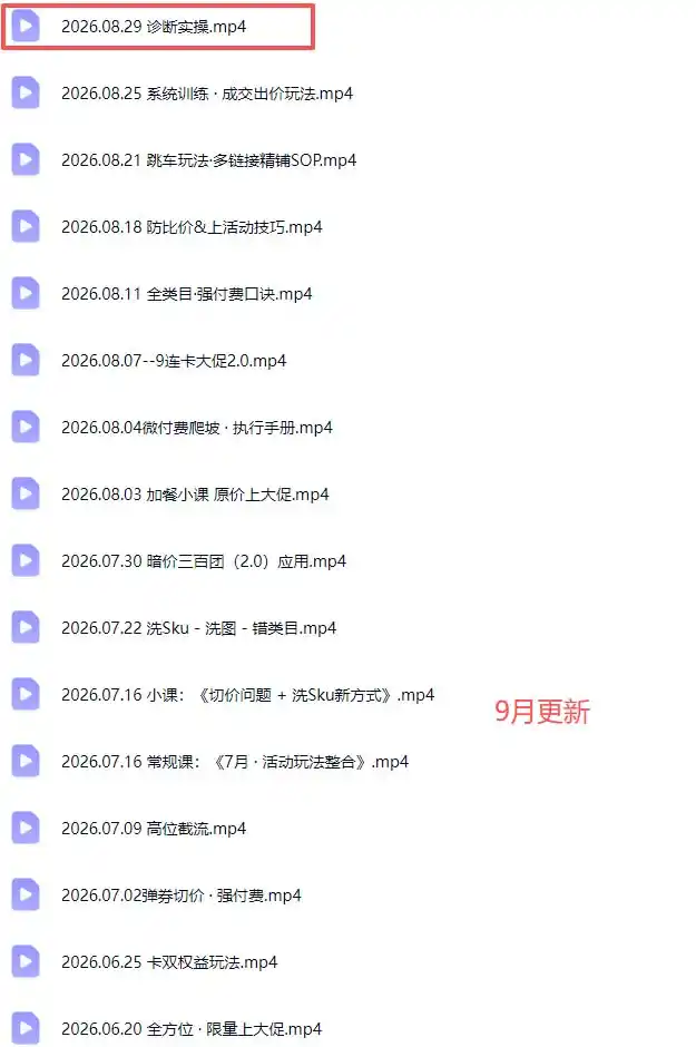 拼多多实战特训营(更新26年0831-阿牛笔记