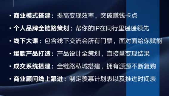 个人IP全域商业变现实战课 (无水印-阿牛笔记