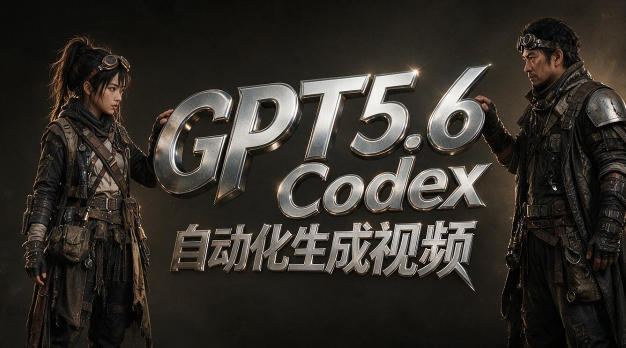GPT5.6+Codex自动化生成视频全流程实战,从提示词设计、角色设定、封面海报,到视频生成思路与自动化工作流-阿牛笔记