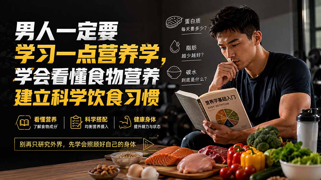 付费文章：男人一定要学习一点营养学，学会看懂食物营养建立科学饮食习惯-阿牛笔记