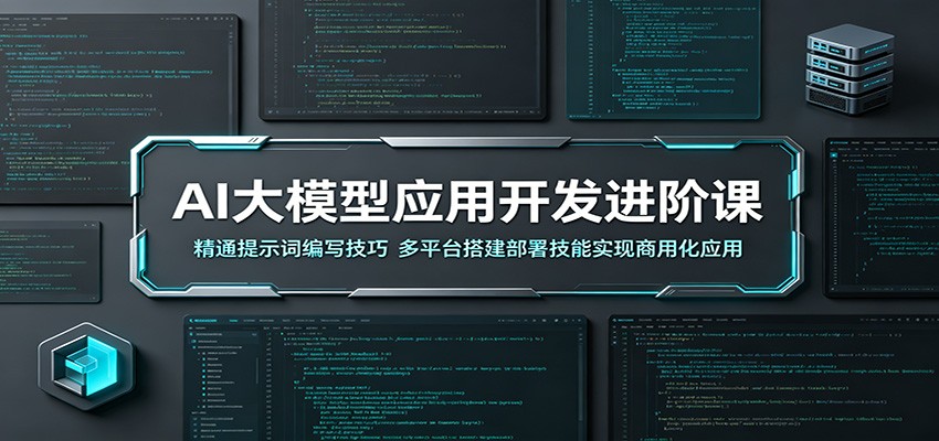 AI大模型应用开发进阶课：精通提示词编写技巧，多平台搭建部署技能实现商用化应用-阿牛笔记