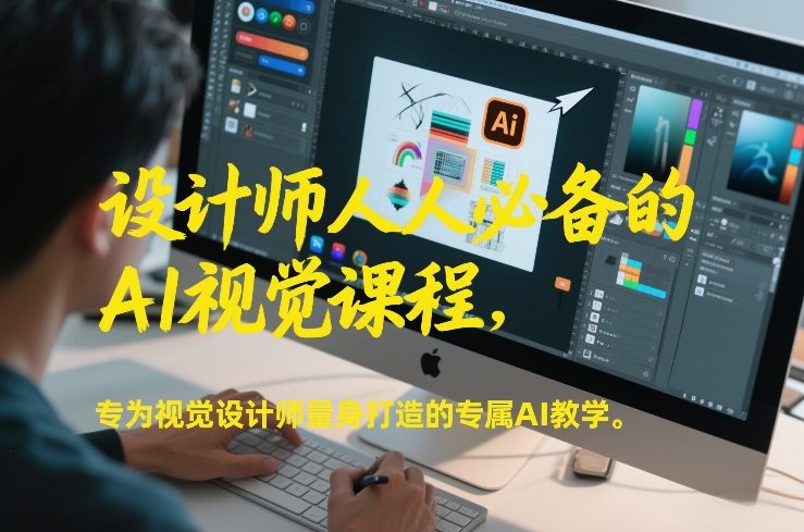 设计师人人必备的AI视觉课程，专为视觉设计师量身打造的专属AI教学-阿牛笔记