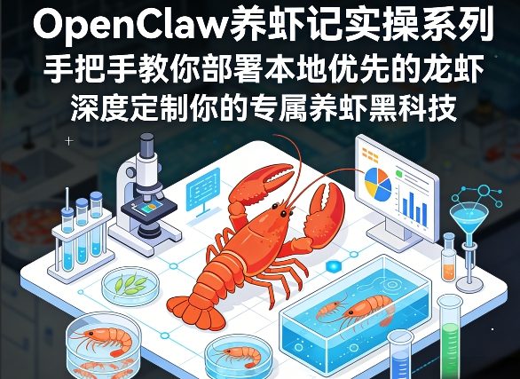 OpenClaw养虾记实操系列,手把手教你部署本地优先的龙虾,深度定制你的专属养虾黑科技