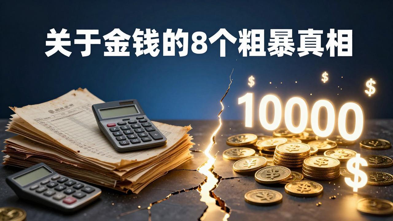 付费文章:关于金钱的 8 个粗暴真相,彻底重塑你的赚钱思维与财富认知-阿牛笔记
