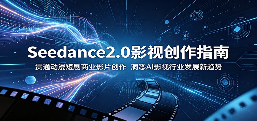Seedance2.0影视创作指南：贯通动漫短剧商业影片创作，洞悉AI影视行业发展新趋势-阿牛笔记