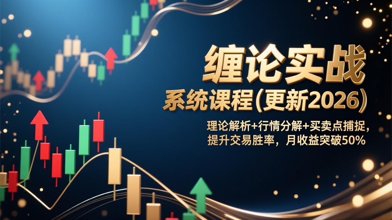 缠论实战系统课程(更新2026-阿牛笔记