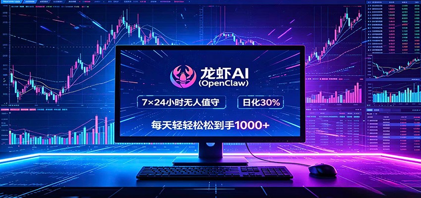 龙虾AI(OpenClaw)全自动挂机，智能操控电脑高效执行任务，每天轻松到手四位数-阿牛笔记