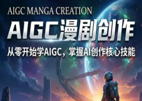 AIGC精品漫剧创作全流程解析，S级漫剧教学，从零开始学AIGC漫剧创作-阿牛笔记