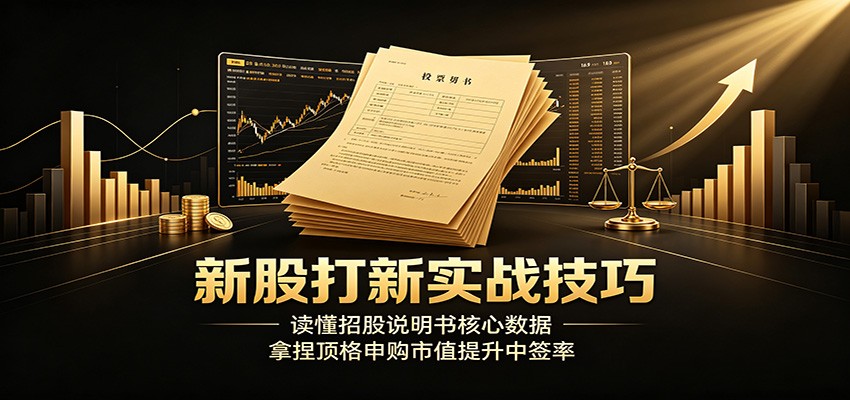新股打新实战技巧:读懂招股说明书核心数据,拿捏顶格申购市值提升中签率-阿牛笔记