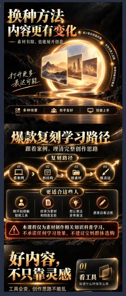 素材制作知识课,爆款复刻Codex短视频自动化,从素材拆解到创意表达,让AI自动“干活”,而不是只会回答问题-阿牛笔记