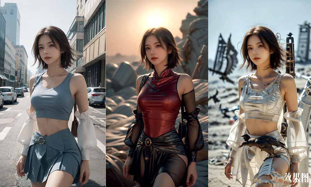 ComfyUI人像写真摄影工作流：本地一键部署，换装换场景换脸全搞定，影楼效率翻倍-阿牛笔记