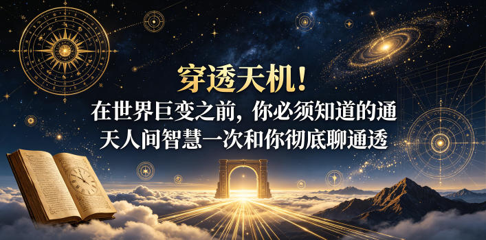 付费文章：穿透天机！在世界巨变之前，你必须知道的通天人间智慧一次和你彻底聊通透-阿牛笔记