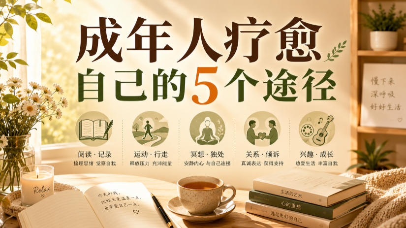 付费文章:成年人疗愈自己的5个途径-阿牛笔记