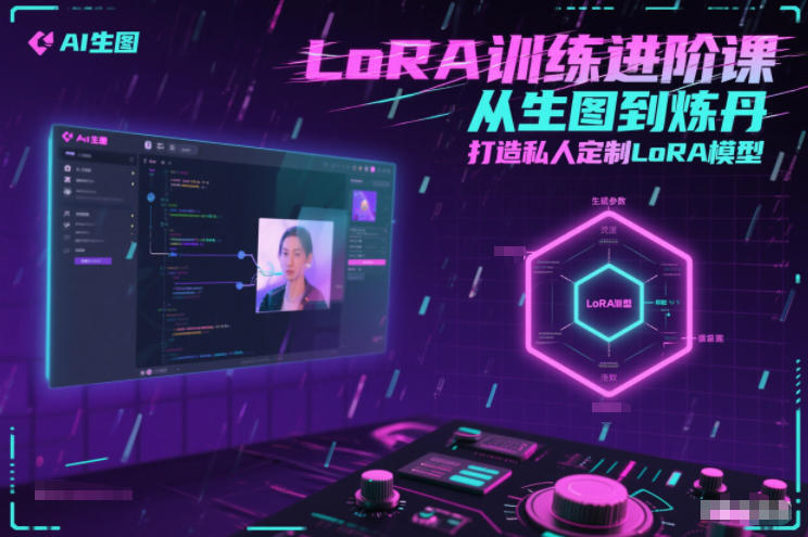 LoRA训练进阶课，从生图到炼丹，打造私人定制LoRA模型-阿牛笔记