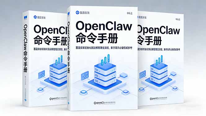OpenClaw命令手册:覆盖安装初始化到运维管理全流程,新手高手必备权威参考-阿牛笔记