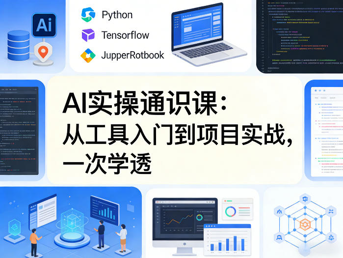 AI实操通识课，从工具入门到项目实战，一次学透-阿牛笔记