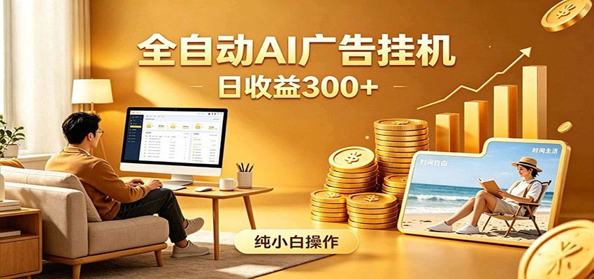 AI风口项目,全程解放双手,后台自动运行赚取收益,每天稳定收益300+-阿牛笔记