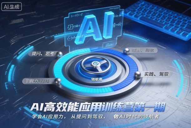 AI高效能应用训练营第一期，学会AI应用力，从提问到驾驭，做AI时代的领航者(更新)-阿牛笔记