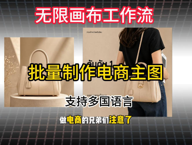批量复刻电商爆款主图工作流搭建教学,批量下载,支持多国语言,不管是国内电商还是跨境店群都能用-阿牛笔记