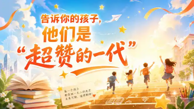 某付费社群专属文章:告诉你的孩子,他们是“超赞的一代”。-阿牛笔记