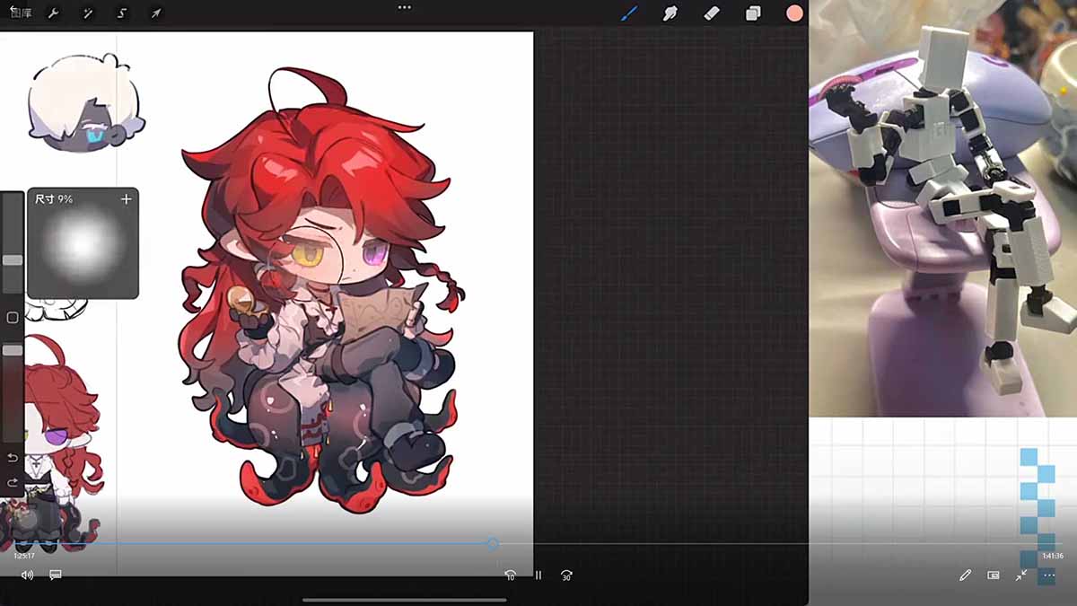 零基础学Q版立绘：从头身比例到服装细化，掌握让角色又可爱又有设计感的核心技法-阿牛笔记