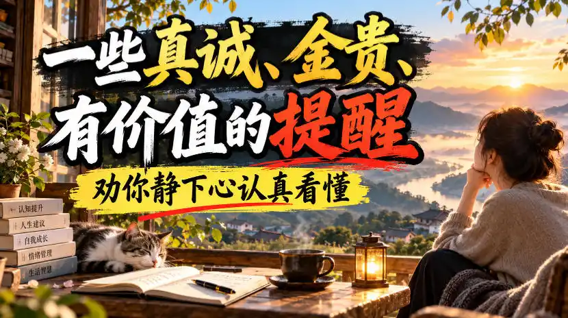 付费文章:一些真诚、金贵、有价值的提醒,劝你静下心认真看懂-阿牛笔记