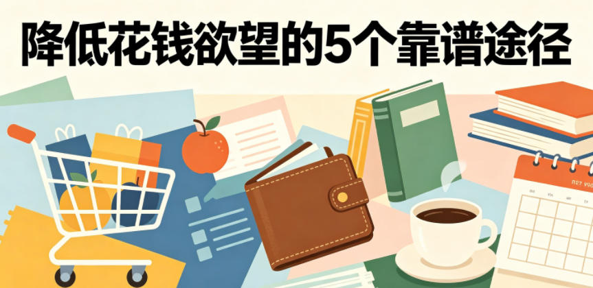 付费文章:降低花钱欲望的5个靠谱途径-阿牛笔记
