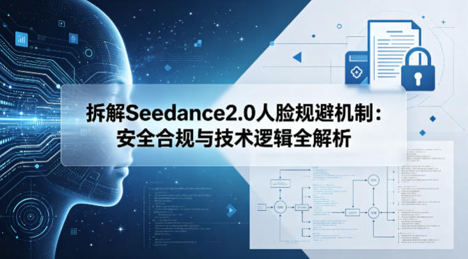 拆解Seedance2.0人脸规避机制：安全合规与技术逻辑全解析-阿牛笔记